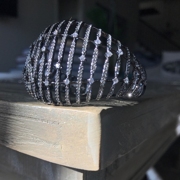 Nadri Liliana Cubic Zirconia Cuff - Picture 1 of 4